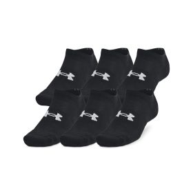 Under Armour Men's Training Cotton 6-Pack No Show Socks