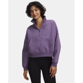 Under Armour Women's Icon Fleece Oversized ½ Zip