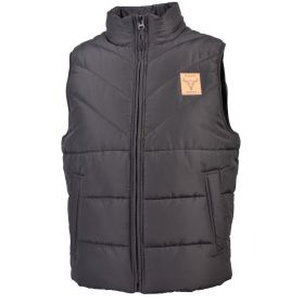 Bison Ridge Men's Cedar Woven Puffer Vest
