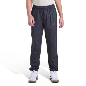 adidas Boys' Encased Elastic M lange 3-Stripe Jogger Pant