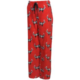 Canyon Creek Women's Plaid Deer Lounge Pants