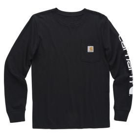 Carhartt Boys Toddler Long Sleeve Logo Tee