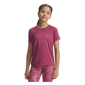 Under Armour Girls' UA Tech  Varsity Graphic Short Sleeve Shirt