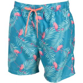 Canyon Creek Men's Flamingo Fern Classic Swim Trunk