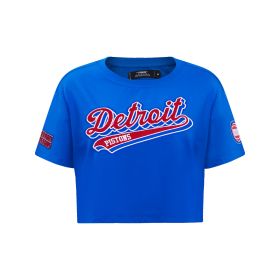 Pro Standard Detroit Pistons Women's Script Tee