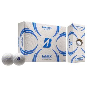 Bridgestone Lady Precept White 12 Pack Golf Balls