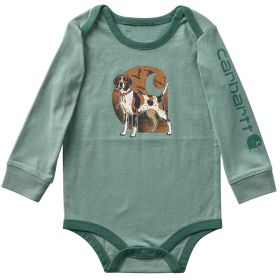 Carhartt Boy's Infant Long Sleeve Dog Bodysuit