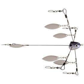 Strike King Tour Grade Titanium Bladed Umbrella Rig Willow Blades