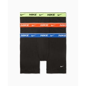 Nike Men's 6" Black With Color Waist Band Underwear