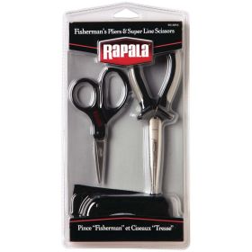 Rapala Pliers & Super Line Scissors Combo
