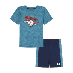 Under Armour Boy's Blue Tech Super Baseball Set