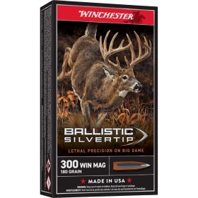 Winchester Ballistic Silvertip 300 Win Mag 180 Grain Rifle Ammunition