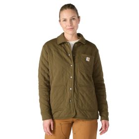 Carhartt Women's Quilted Fleece Snap-Front Jacket