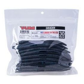 Yum 5" Dinger Soft Plastic Worm - Watermelon Red Flake