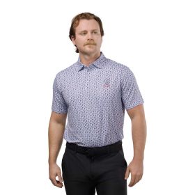 Barstool Sports Men's Par Tee Print Polo Golf Shirt
