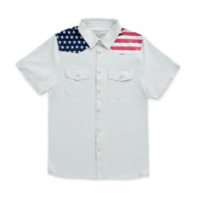Burlebo Men's All American Performance Western Shirt