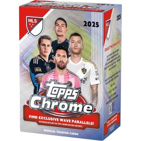 Topps 2025 Chrome MLS Soccer Trading Cards Value Box
