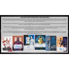Topps 2025-26 Topps Signature Class Basketball Blaster Box