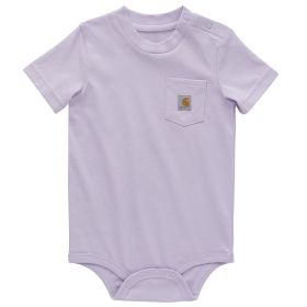 Carhartt Girls' Infant Short Sleeve Pocket Bodysuit