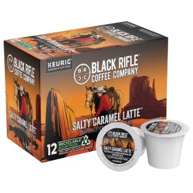 Black Rifle Coffee Co Salty Caramel 12ct Rounds Coffee