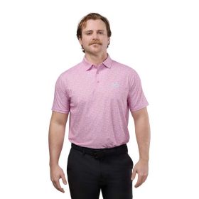 Barstool Sports Men's Golf Dad Vices Print Polo Golf Shirt