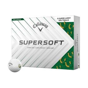 Callaway Golf 2025 Shamrock Splatter 360 Supersoft 12 Pack Golf balls