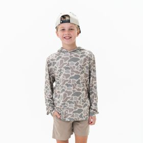 Burlebo Boys' Classic Deer Camo Performance Hoodie