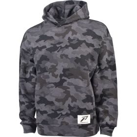 Powerflex Men's Dynamic John Camo Printed Fleece Oversized Hoodie Pullover