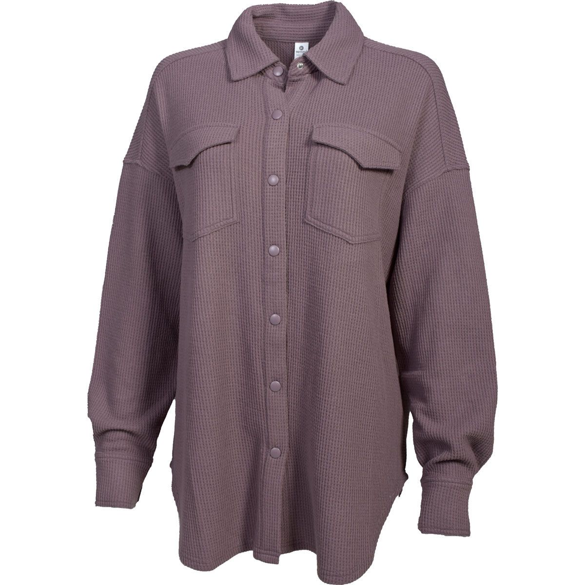 90 Degree Women's Brushed Waffle Shacket