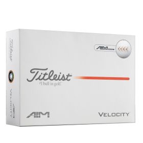 Titleist 2026 Velocity AIM Golf Ball 12-Pack
