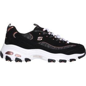 Skechers Women's D'Lites Me Time Black Athletic Shoes