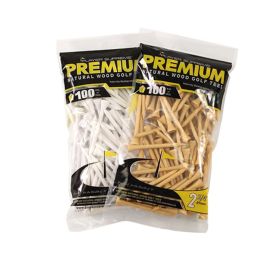 Player Supreme 2 3/4" Natural Tees 100 Pk