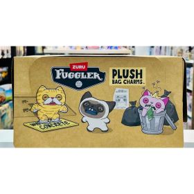Zuru Fuggler Dark Alley Night Cat Plush Bag Charms Blind Box