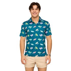 Chubbies Men's Turtally Awesome Performance Polo