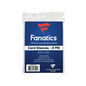 Fanatics 100 Count Card Sleeves