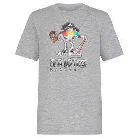 adidas Boys' Short Sleeve Baseball Character Tee