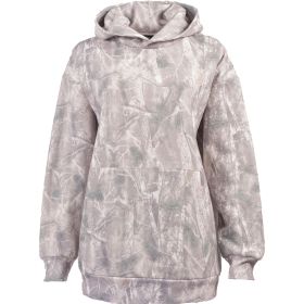 Pulse Comfort Women's Gray Camo Hoodie