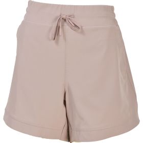 Rbx Women's Stretch Woven Walk Short w/ Rounded Crossover Hem
