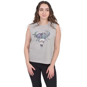 Willow Trails Women's Native Skull Tank