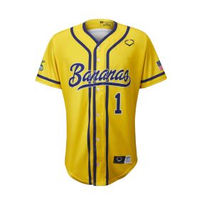 Evoshield Youth Savannah Bananas Yellow Replica Jersey