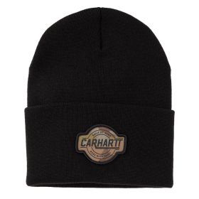 Carhartt Men's Camo Patch Cuffed Beanie