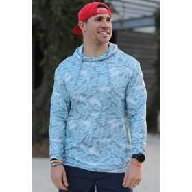 Burlebo Men's Seaside Camo Performance Hoodie