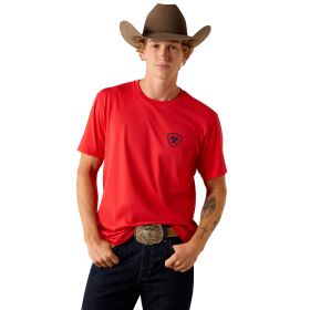 Ariat Men's Chinelos Hex Short Sleeve Tee