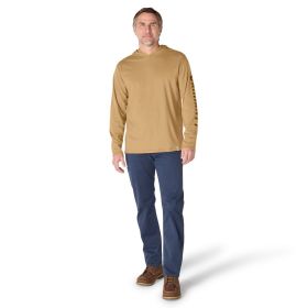 Carhartt Men's Force Relaxed Fit Midweight Long-Sleeve Logo Hooded T-Shirt