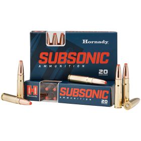 Hornady 300 Blackout 190 Grain Sub-X® Subsonic Ammo