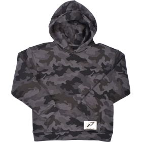 Powerflex Boys' John Dynamic Camo Pullover Printed Fleece Hoodie