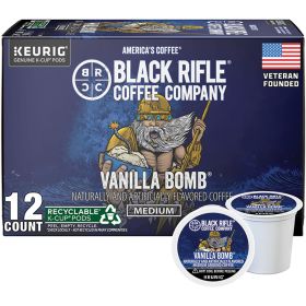 Black Rifle Coffee Co Vanilla Bomb 12ct Rounds Coffee