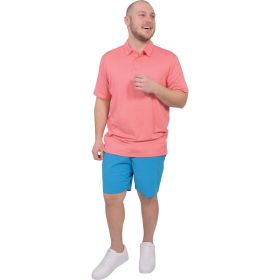 Aeroline Men's Heathered Polo