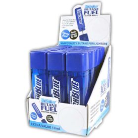 Turbo Blue 18mL Butane Fuel Lighter Refill