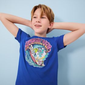 Quiksilver Boys' Skeleton Surf Short Sleeve Tee